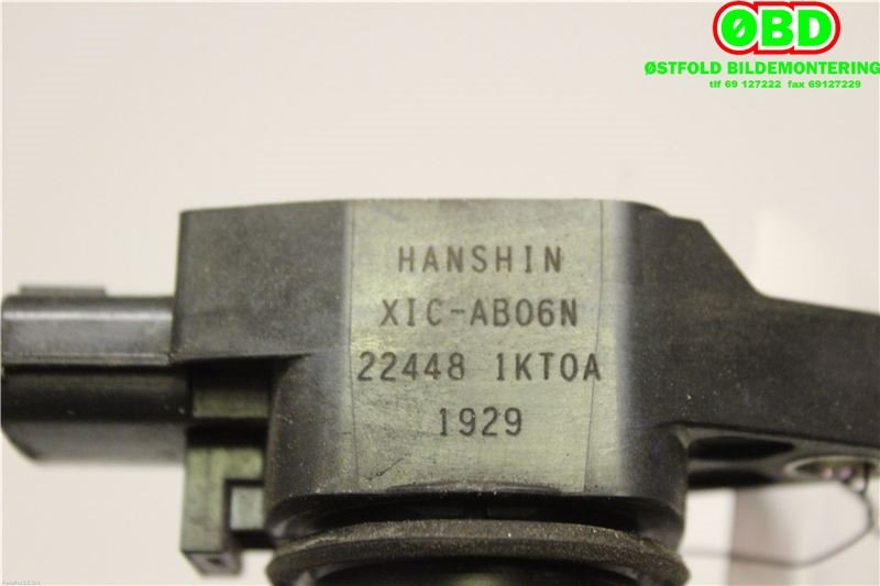 Coil elektronisk til Nissan Qashqai 2010-2014 (Type I, Fase 2)  (NISSAN|224481KT0A|)