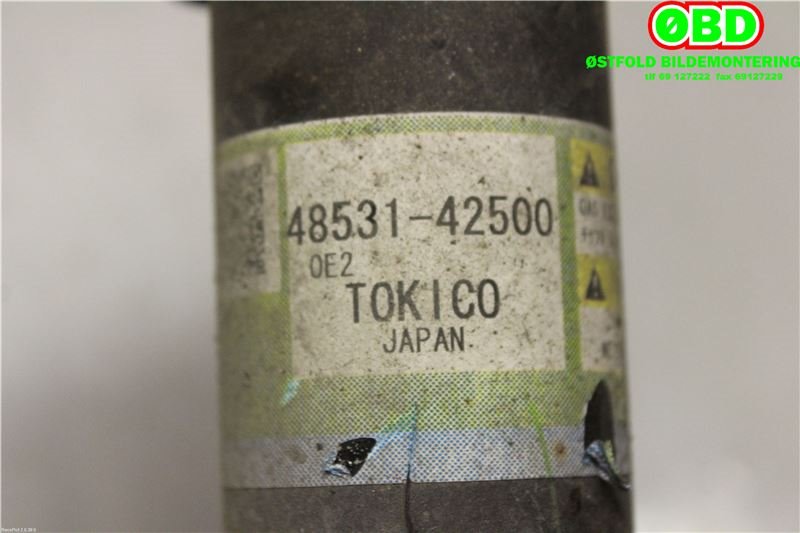 Støtdemper bak til Toyota RAV4 2016-2019 (Type IV, Fase 2) (TOYOTA|4853142500|)