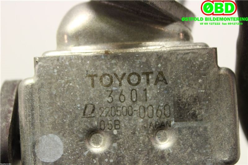 EGR-kjøler til Toyota RAV4 2016-2019 (Type IV, Fase 2)  (TOYOTA|2568036012|)