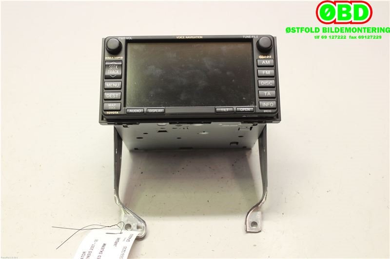 Bilstereo navigasjon til Toyota Avensis 2003-2008 (Type II) (TOYOTA|86840YY021|)