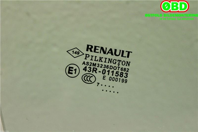 Siderute høyre foran til Renault Captur 2013-2020 (Type I)  (RENAULT|803004000R|803006778R|)