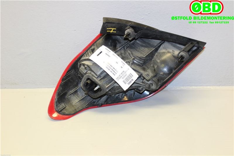 Baklykt høyre til Citroën C4 2011-2017 (Type II)  (CITROEN|6351 KS|)
