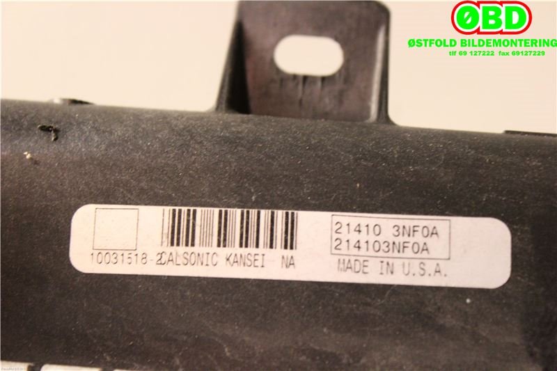 Radiator (automat gir) til Nissan Leaf 2011-2017 (Type I)  (NISSAN|214103NF0A|)