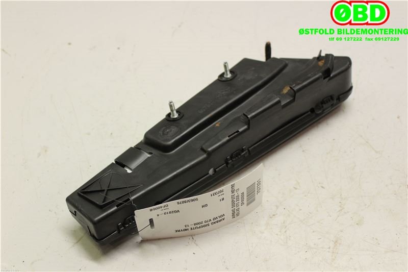 Airbag sidepute høyre til Volvo V70 2007-2013 (Type III, Fase 1)  (VOLVO|30715730||31332438)