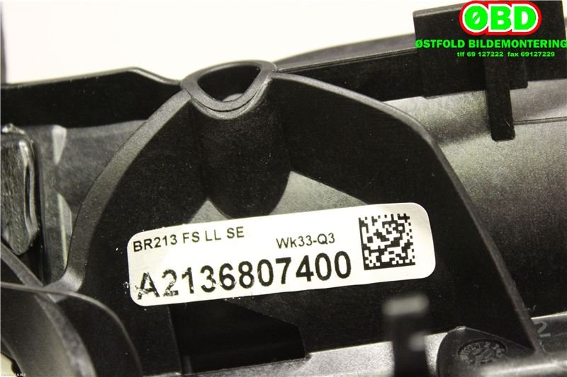 Diverse deler til Mercedes E-Klasse 2016-2023 (W213) (W213) (MERCEDES|A 213 680 74 00||2136807400)