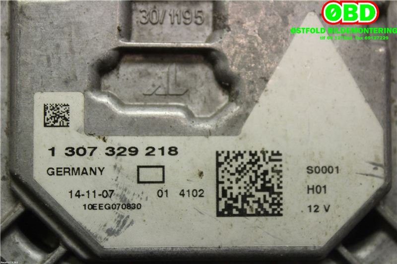 Styreenhet xenon/ballast til Audi A4 2007-2014 (Type IV) (B8) (B8) (AUDI|8K0 907 472 A|1307329218|)
