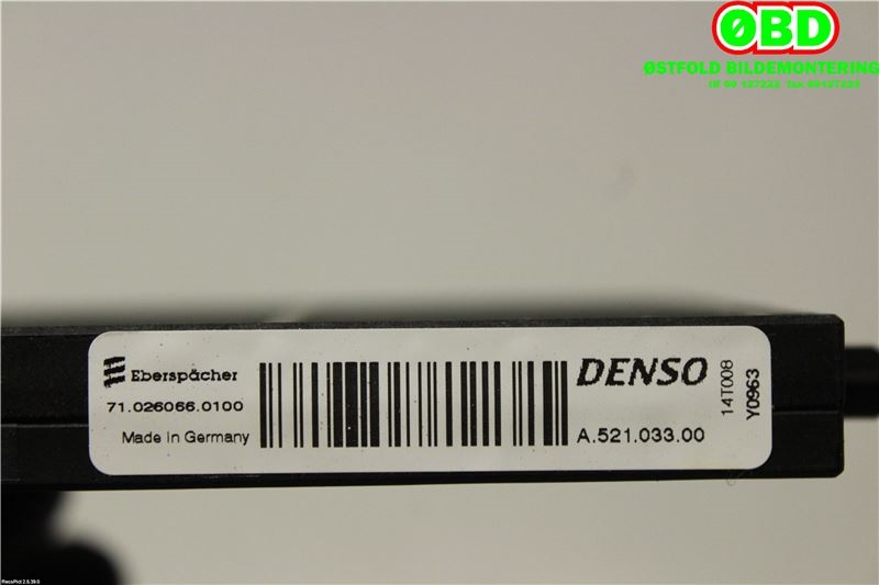 Varmeapparat register til Renault Captur 2013-2020 (Type I)  (RENAULT|271435467R|A52103300|)