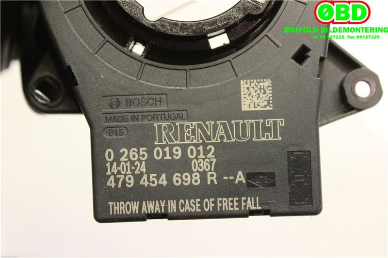 Sensor diverse til Renault Captur 2013-2020 (Type I) (RENAULT|479454698R|479457095R)