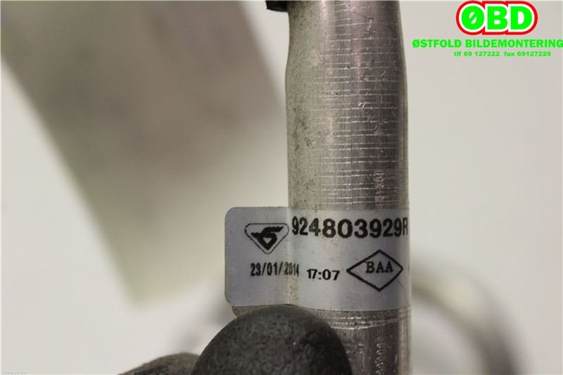 Aircondition rør til Renault Captur 2013-2020 (Type I)  (RENAULT|924803929R|)