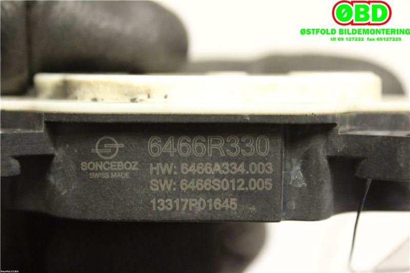 Diverse deler til Renault Captur 2013-2020 (Type I)  (RENAULT||6466R330)
