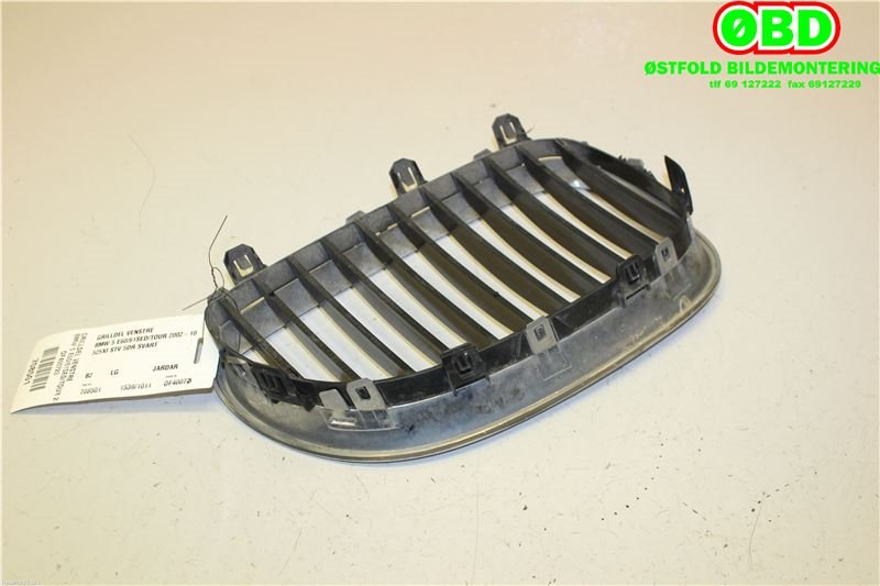 Grill venstre til BMW 5-Serie 2003-2010 (E60/E61) (E60/E61) (BMW|51 13 7 065 701|)