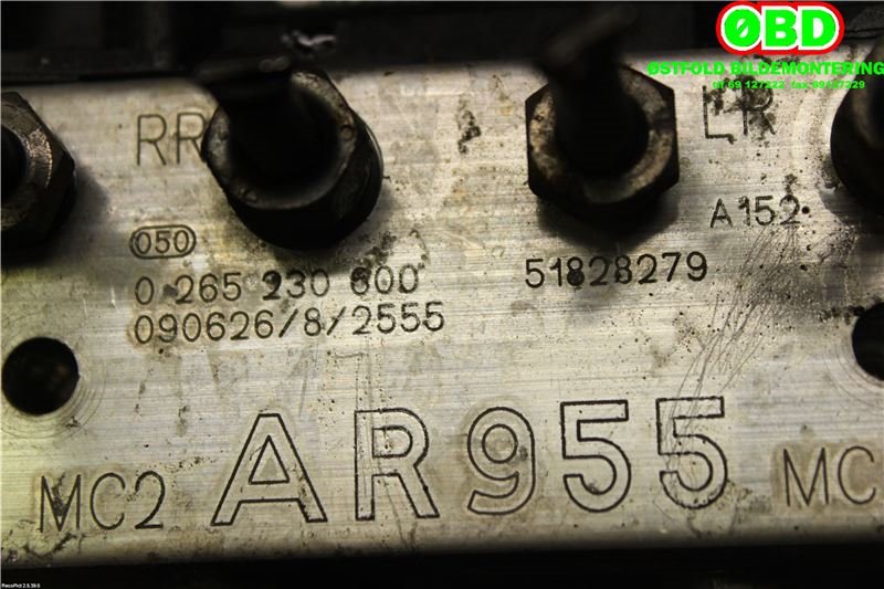 ABS sentral til Alfa Romeo MiTo 2008-2016  (ALFA ROMEO|71752941|0265230600|51828279)