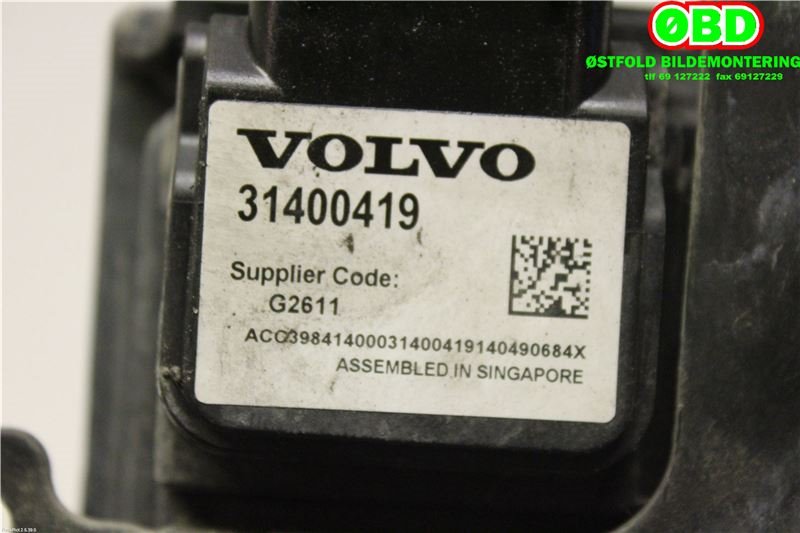 Sensor radar til Volvo XC60 2014-2017 (Type I, Fase 2) (VOLVO|31678089||31400419)