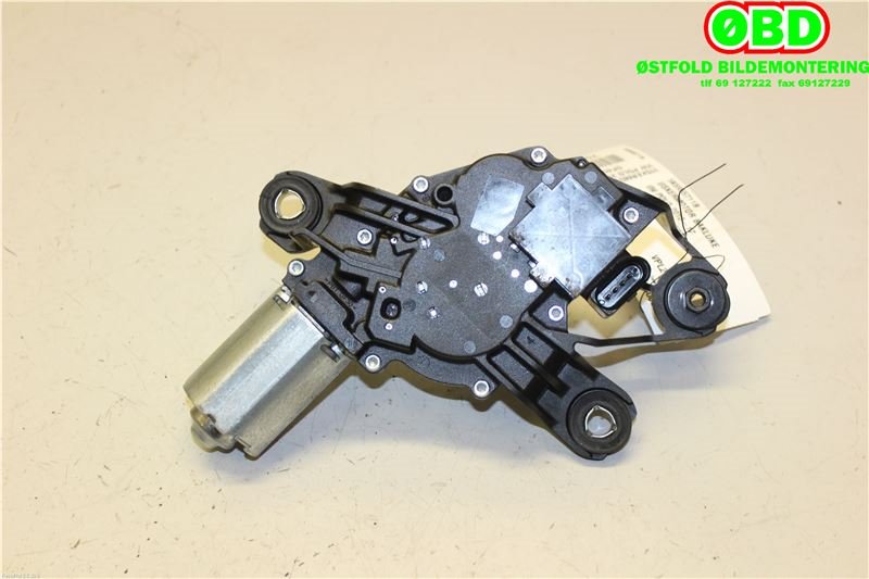 Viskermotor bakrute til VW Polo 2009-2014 (Type V, Fase 1)  (VOLKSWAGEN|5K6 955 711 B|)