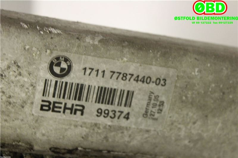 Radiator (manuell gir) til BMW 5-Serie 2003-2010 (E60/E61) (E60/E61) (BMW|17 11 7 787 440||17117787440)
