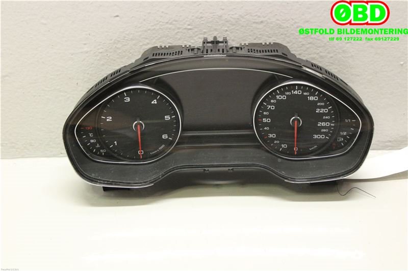 Instrumentpanel til Audi A8, 2010-2013 (Type III, Fase 1)  (AUDI|4H0 920 830 DX)