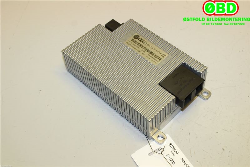Styreenhet diverse til Audi A8, 2010-2013 (Type III, Fase 1)  (AUDI|4H0 907 133 A)