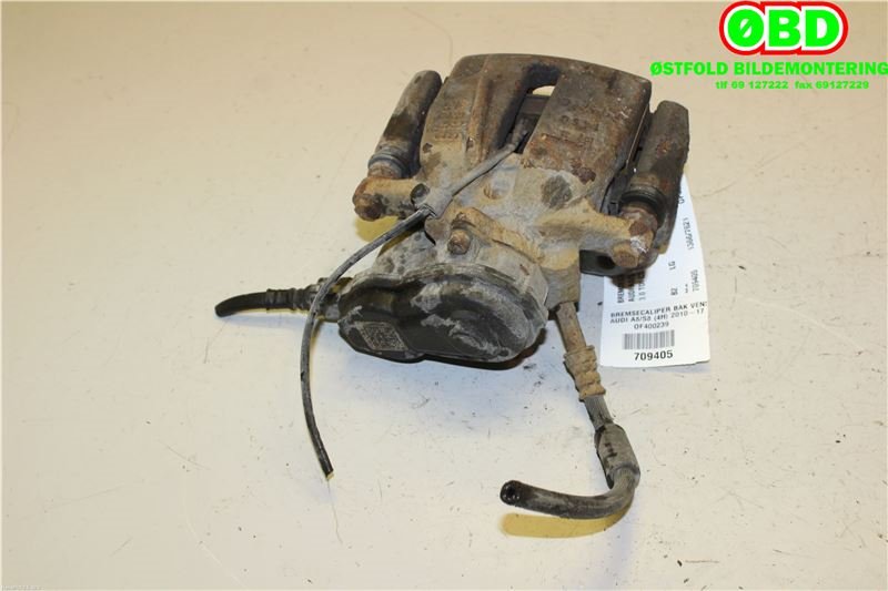 Bremsecaliper venstre bak til Audi A8 2010-2013 (Type III, Fase 1)  (AUDI|4H0 615 403|)