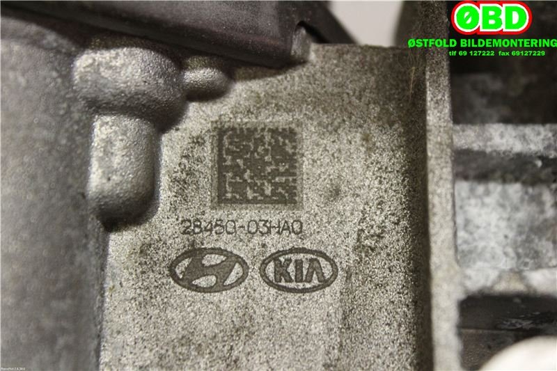 EGR-ventil til Kia Niro 2016-2021  (KIA|2845003HA0|)