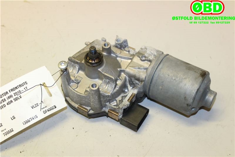 Viskermotor frontrute til Audi A8, 2010-2013 (Type III, Fase 1)  (AUDI|)