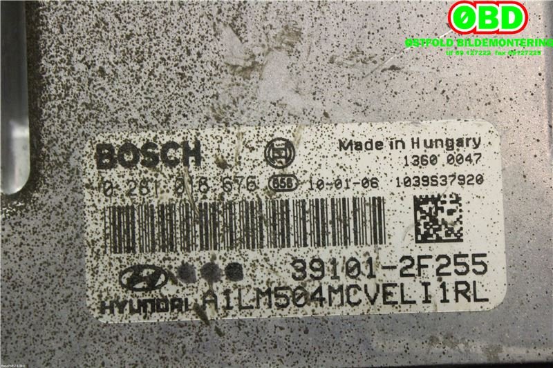 Styreenhet motor til Hyundai Ix35 2010-2015  (HYUNDAI|391012F255|0281016676)