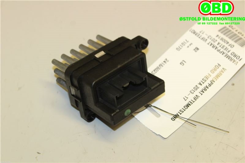 Varmeapparat motstand til Ford Fiesta 2013-2017 (Type VI, Fase 2)  (FORD|1847910||6G9T19E624AE)