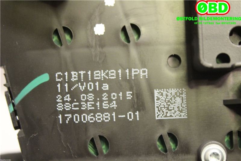 Bilstereo diverse til Ford Fiesta 2013-2017 (Type VI, Fase 2)  (FORD|1895834||C1BT18K811PA)