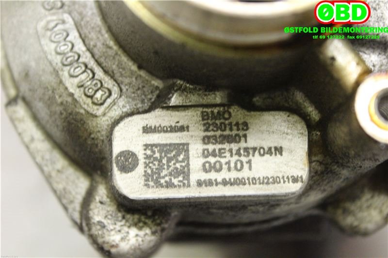 Turbo til VW Golf VII 2012-2017 (Fase 1)  (VOLKSWAGEN|04E 145 722 E||04E145704N)