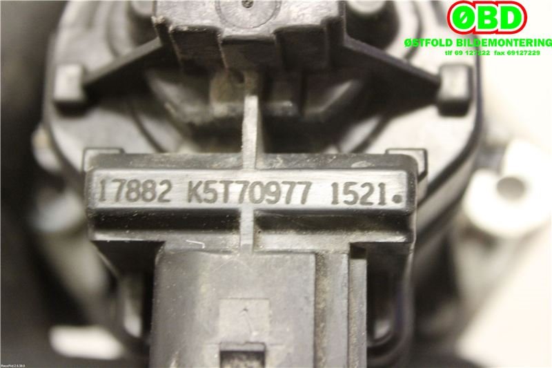 EGR-ventil til Fiat Doblo 2010-->> (Type II)  (FIAT|71796001|)