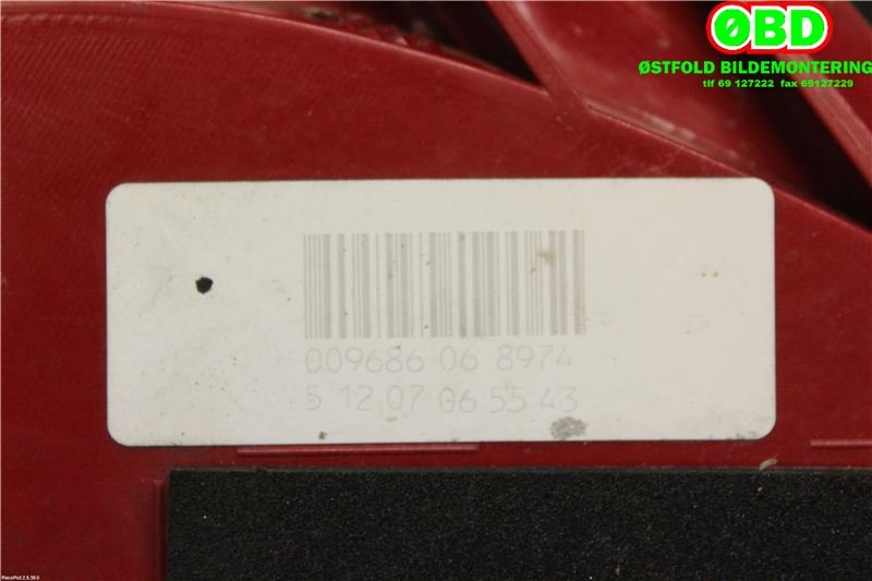 Baklykt høyre til Audi A4 2007-2014 (Type IV) (B8) (B8) (AUDI|8K5 945 096 D|)