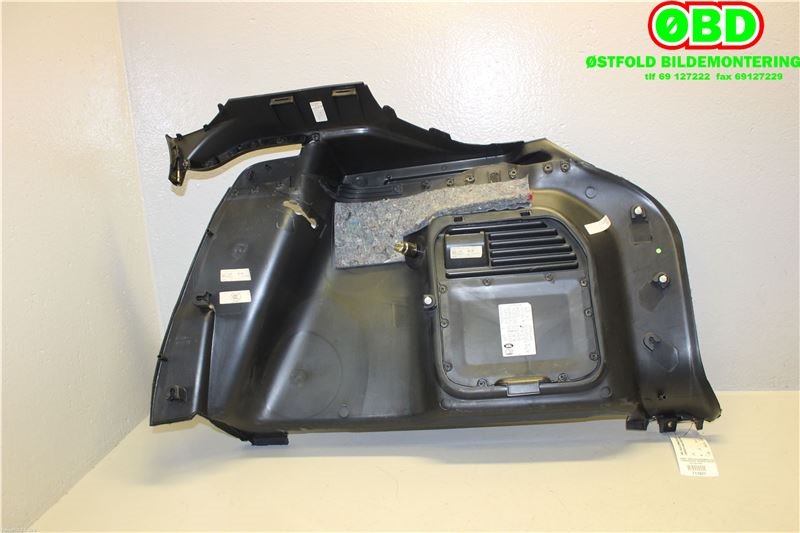 Bagasjerom teppe/gulvplate til Land Rover Range Rover, Evoque 2011-2019 (Type I)  (LAND-ROVER|LR052858|)