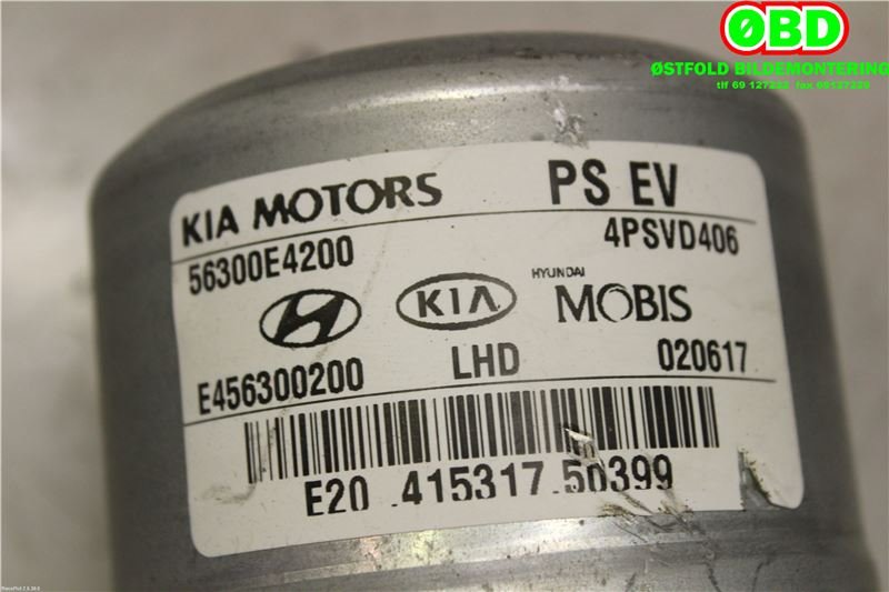 Rattaksel elektrisk servo til Kia Soul 2014-2019 (Type II)  (KIA|56310E4200|)