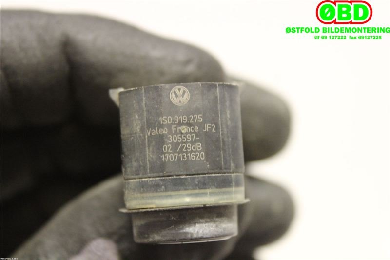 Parkeringssensor bak til VW Polo 2014-2017 (Type V, Fase 2)  (VOLKSWAGEN|1S0 919 275 C||1S0919275)