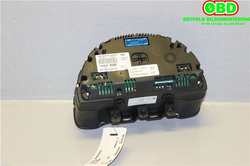 Instrumentpanel til VW E-Up 2013-2019  (VOLKSWAGEN|12E 920 860 C||12E920860C)