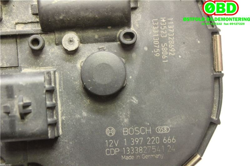 Viskermotor frontrute til Mercedes E-Klasse 2013-2016 (Fase 2) (W212) (W212) (MERCEDES||1397220666)