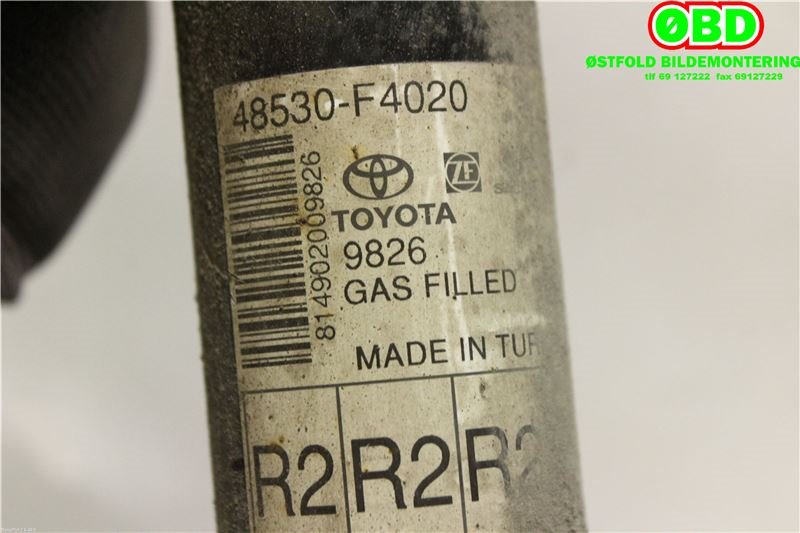 Støtdemper bak til Toyota C-HR 2016-->>  (TOYOTA|48530F9020||48530F4020)