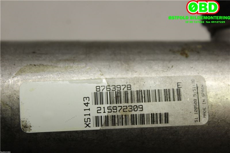 EGR-ventil til Jaguar XF 2008-2015 (X250) (X250) (JAGUAR|)