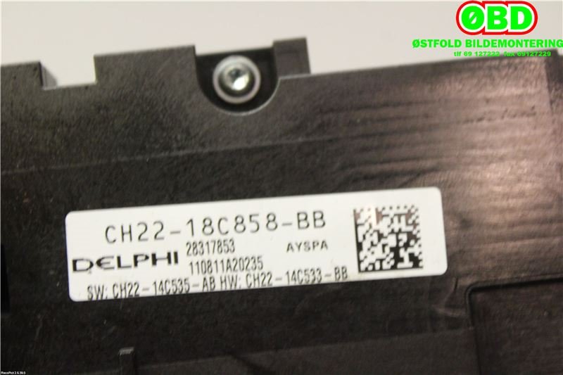 Bilstereo diverse til Land Rover Discovery 2009-2017 (Type IV)  (LAND-ROVER|LR029583||CH2218C858BB)