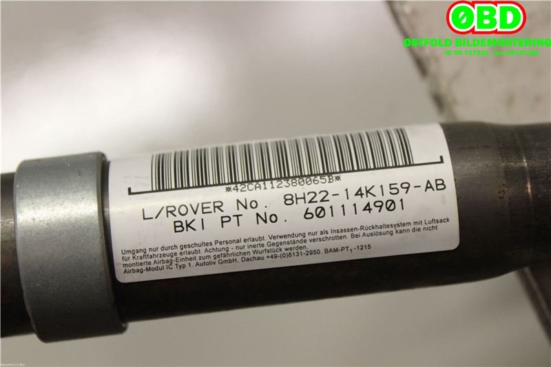 Airbag gardin høyre til Land Rover Discovery 2009-2017 (Type IV) (LAND-ROVER|LR014038||8H2214K159AB)
