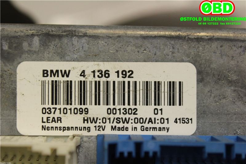 Bilstereo diverse til BMW 5-Serie 2003-2010 (E60/E61) (E60/E61) (BMW|65 50 6 954 137|37101099|4136192)