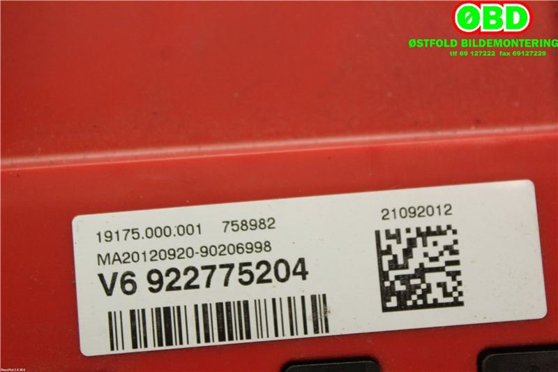 Diverse deler til BMW 3-Serie 2012-2018 (F30/F31/F34) (F30/F31/F34) (|922775204)