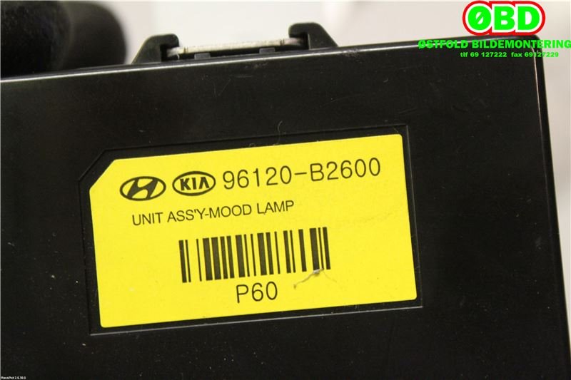 Styreenhet diverse til Kia Soul 2014-2019 (Type II)  (KIA|96120B2600|)