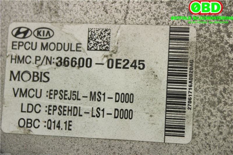 Diverse deler til Kia Soul 2014-2019 (Type II)  (KIA|91875E4010||366000E245)