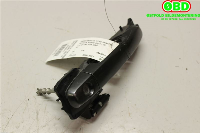 Dørhåndtak utv venstre foran til Toyota Auris 2007-2010 (Type I, Fase 1) (TOYOTA|692110D901|692020D010|)