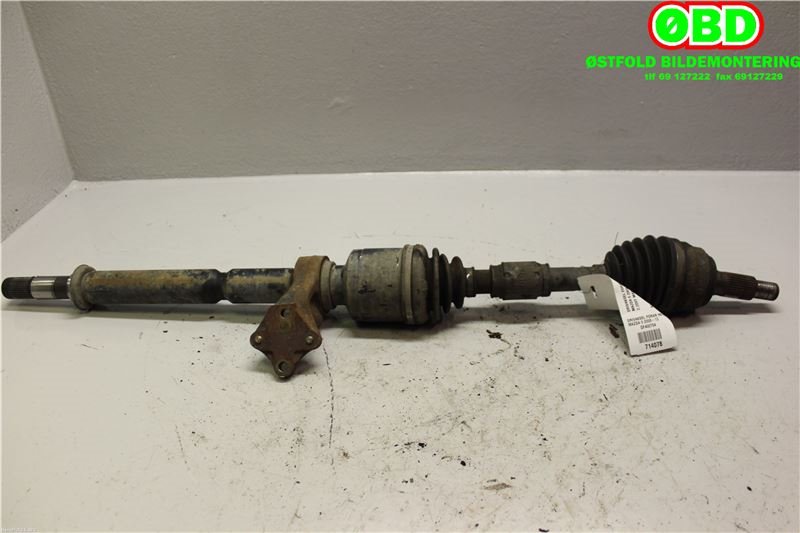 Drivaksel høyre foran til Mazda 6 2010-2013 (Type II, Fase 2)  (MAZDA|GD782550XC|)