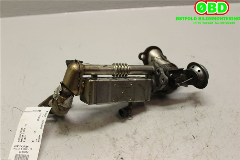 EGR-kjøler til Mazda 6 2010-2013 (Type II, Fase 2)  (MAZDA|R2AA2031XC|)