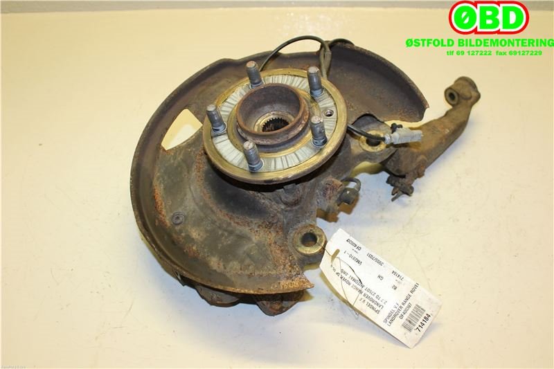 Hjulspindel venstre foran til Land Rover Range Rover Sport 2005-2013  (LAND-ROVER|RUB500130|)