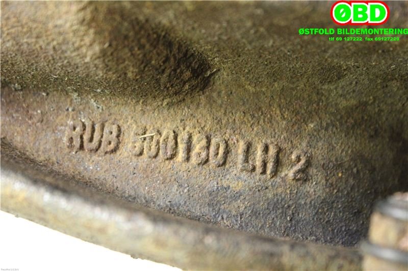 Hjulspindel venstre foran til Land Rover Range Rover Sport 2005-2013  (LAND-ROVER|RUB500130|)