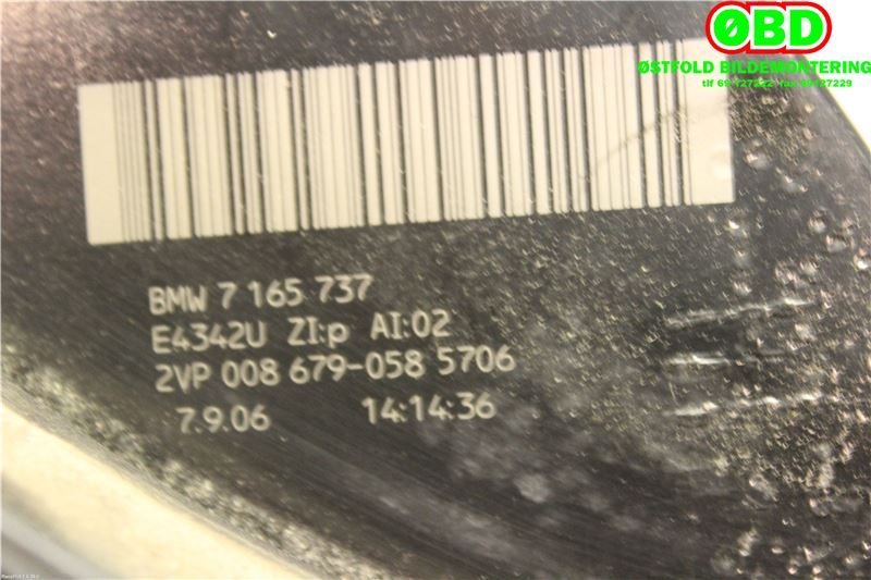 Baklykt venstre til BMW 5-Serie 2003-2010 (E60/E61) (E60/E61) (BMW|63 21 7 165 737||7165737)