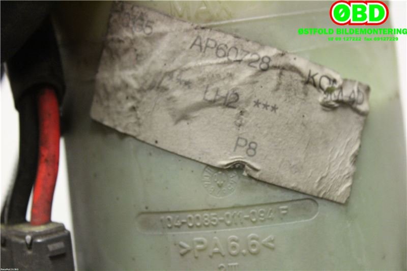 Servo pumpe elektrisk til Ford Focus 2008-2010 (Type II, Fase 2)  (FORD|1736876|)